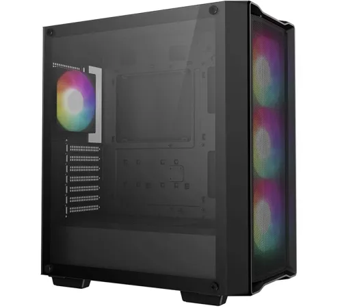 Корпус Deepcool CC560 MESH V2 черный без БП ATX 8x120mm 5x140mm 1xUSB2.0 audio bott PSU