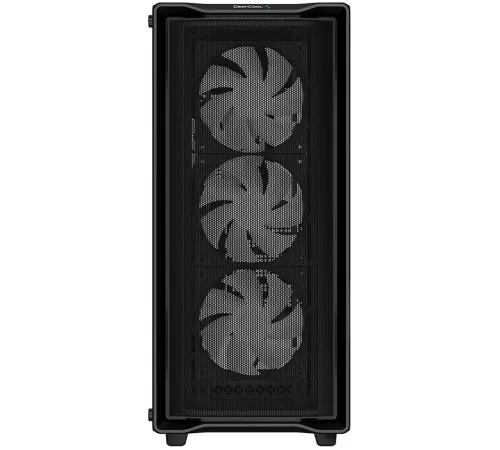 Корпус Deepcool CC560 MESH V2 черный без БП ATX 8x120mm 5x140mm 1xUSB2.0 audio bott PSU
