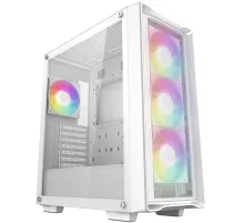 Корпус Deepcool CC560 MESH V2 белый без БП ATX 8x120mm 5x140mm 1xUSB2.0 audio bott PSU