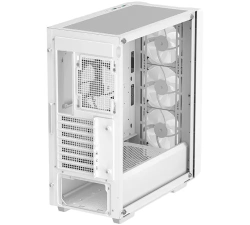 Корпус Deepcool CC560 MESH V2 белый без БП ATX 8x120mm 5x140mm 1xUSB2.0 audio bott PSU