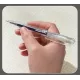 Ручка гелев. автоматическая Deli EG05-BL прозрачный d=0.5мм син. черн.