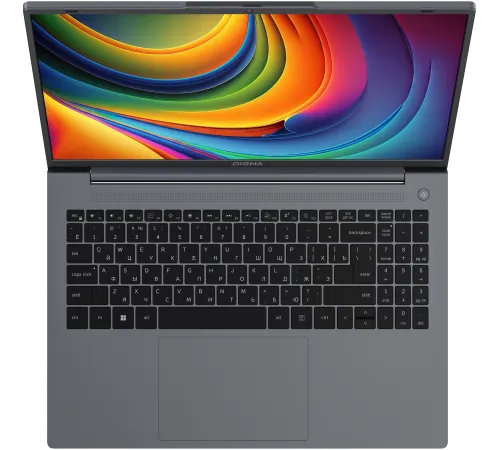 Ноутбук Digma EVE C5805 N100 8Gb SSD256Gb Intel UHD Graphics 16" IPS WUXGA (1920x1200) Windows 11 Pro dk.grey WiFi BT Cam 6000mAh (DN16N1-8CXW01) Ноутбук Digma EVE C5805 N100 8Gb SSD256Gb Intel UHD Graphics 16" IPS WUXGA (1920x1200) Windows 11 Pro dk.grey WiFi BT Cam 6000mAh (DN16N1-8CXW01)
