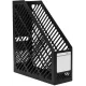 Лоток вертикальный Deli E9842 BLACK E9842 1отд. для бумаг черный пластик