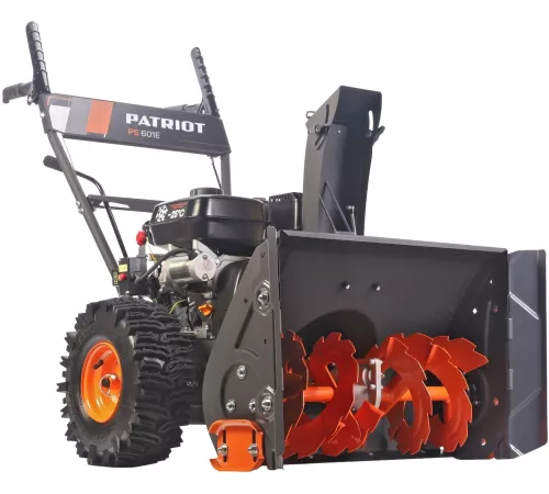 Снегоуборщик бензин. Patriot PS 601 E 7л.с.
