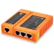 Тестер Тестер витой пары с индикаторами, с определением POE (LAN-TST-WRM-310-POE)