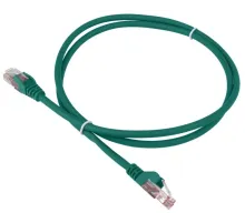 Патч-корд LANMASTER LSZH UTP кат.6, 1.0 м, зеленый (LAN-PC45/U6-1.0-GN)