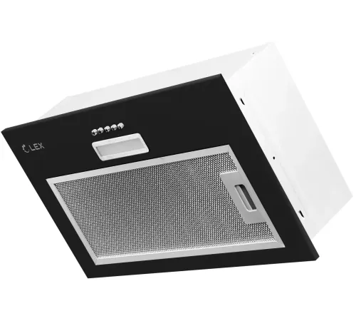 Вытяжка встраиваемая Lex GS Bloc LIGHT 600 черный управление: кнопочное (1 мотор) Вытяжка встраиваемая Lex GS Bloc LIGHT 600 черный управление: кнопочное (1 мотор)