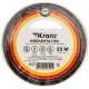 Изолента Kranz KR-09-2101 ш.15мм 25м белый (упак.:1шт)