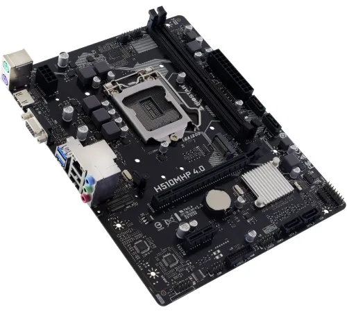 Материнская плата Biostar H510MHP 4.0 Soc-1200 Intel H470 2xDDR4 mATX AC`97 8ch(7.1) GbLAN+VGA+HDMI