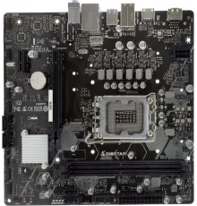 Материнская плата Biostar H610MS  Soc-1700 Intel H610 2xDDR4 mATX AC`97 8ch(7.1) GbLAN RAID+HDMI+DP