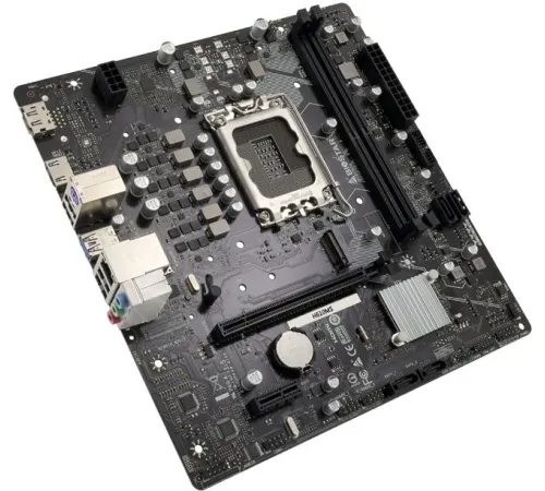 Материнская плата Biostar H610MS Soc-1700 Intel H610 2xDDR4 mATX AC`97 8ch(7.1) GbLAN RAID+HDMI+DP Материнская плата Biostar H610MS Soc-1700 Intel H610 2xDDR4 mATX AC`97 8ch(7.1) GbLAN RAID+HDMI+DP