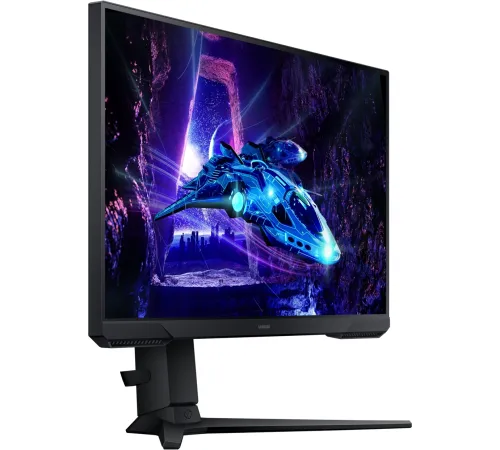 Монитор Samsung 24" Odyssey G3 S24DG300EIXCI черный VA LED 16:9 HDMI матовая HAS Piv 250cd 178гр/178гр 1920x1080 180Hz FreeSync DP FHD 3.9кг