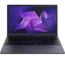 Ноутбук Kvadra Nau LE15T Core i5 1235U 16Gb SSD512Gb Intel UHD Graphics 15.6" FHD (1920x1080) noOS graphite WiFi BT Cam (Y22L02P01101R_BA6D64)