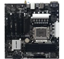 Материнская плата Biostar B760MXC Pro Soc-1700 Intel B760 4xDDR5 mATX AC`97 8ch(7.1) 2.5Gg RAID+VGA+DVI+HDMI