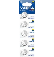 Батарея Varta Energy CR2032 BL5 Lithium 3V CR2032 (5шт) блистер
