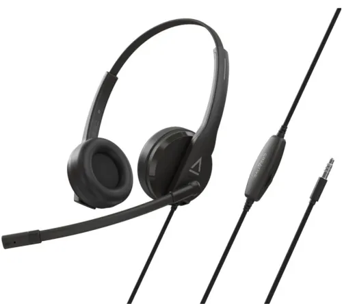 Наушники с микрофоном Creative HS-230 черный 2м накладные оголовье (51EF1110AA000) Наушники с микрофоном Creative HS-230 черный 2м накладные оголовье (51EF1110AA000)