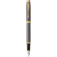 Ручка перьев. Parker IM Premium Grey Core GT (2213776) M черн. черн. подар.кор.