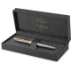 Ручка перьев. Parker Sonnet Grey Core GT (2213680) F подар.кор.
