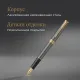 Ручка перьев. Parker Sonnet Grey Core GT (2213680) F подар.кор.