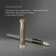 Ручка перьев. Parker Sonnet Grey Core GT (2213680) F подар.кор.