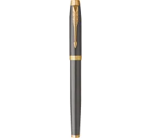 Ручка роллер Parker IM Premium Grey Core GT (2213778) F черн. черн. подар.кор.