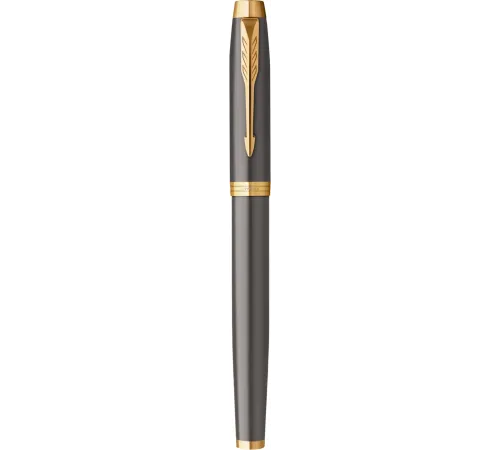 Ручка роллер Parker IM Premium Grey Core GT (2213778) F черн. черн. подар.кор. Ручка роллер Parker IM Premium Grey Core GT (2213778) F черн. черн. подар.кор.