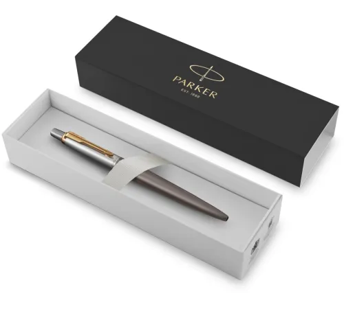 Ручка шариков. Parker Jotter Grey Core GT (2213723) M син. черн. подар.кор.