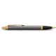 Ручка шариков. Parker IM Premium Grey Core GT (2214613) M син. черн. подар.кор.