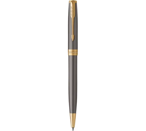 Ручка шариков. Parker Sonnet Grey Core GT (2213679) M черн. черн. подар.кор.