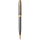 Ручка шариков. Parker Sonnet Grey Core GT (2213679) M черн. черн. подар.кор.