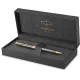 Ручка шариков. Parker Sonnet Grey Core GT (2213679) M черн. черн. подар.кор.