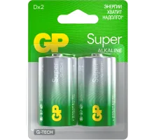 Батарея GP Super Alkaline 13AA21-2CRSBC2 D (2шт)