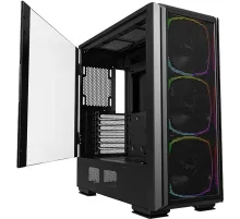 Корпус Montech SKY TWO GX черный без БП ATX 3x140mm 2xUSB3.0 1xUSB3.1 audio bott PSU