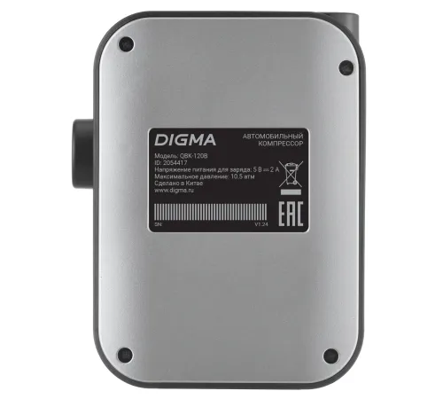 Автомобильный компрессор Digma QBK-120G шланг 0.2м Автомобильный компрессор Digma QBK-120G шланг 0.2м