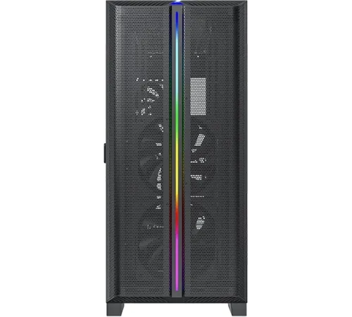 Корпус Montech SKY ONE Lite черный без БП ATX 3x120mm 2xUSB3.0 1xUSB3.1 audio bott PSU