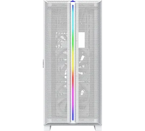 Корпус Montech SKY ONE Lite белый без БП ATX 3x120mm 2xUSB3.0 1xUSB3.1 audio bott PSU