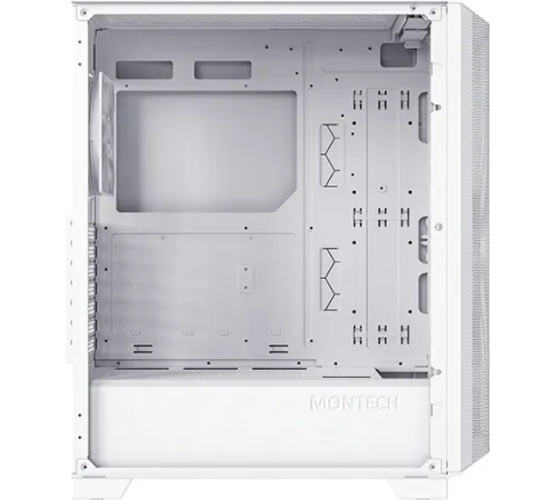Корпус Montech SKY ONE Lite белый без БП ATX 3x120mm 2xUSB3.0 1xUSB3.1 audio bott PSU