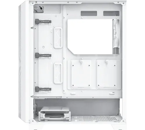 Корпус Montech SKY ONE Lite белый без БП ATX 3x120mm 2xUSB3.0 1xUSB3.1 audio bott PSU