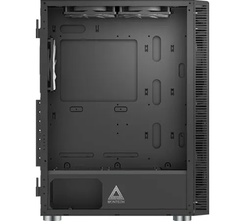 Корпус Montech X3 GLASS черный без БП ATX 6x120mm 2xUSB3.0 1xUSB3.1 audio bott PSU