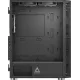 Корпус Montech X3 GLASS черный без БП ATX 6x120mm 2xUSB3.0 1xUSB3.1 audio bott PSU