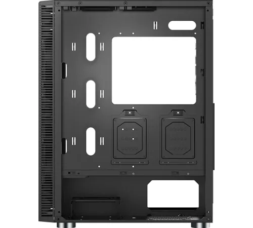 Корпус Montech X3 GLASS черный без БП ATX 6x120mm 2xUSB3.0 1xUSB3.1 audio bott PSU