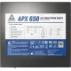Блок питания Montech ATX 650W APX 650 80 PLUS WHITE (20+4pin) APFC 120mm fan 6xSATA Cab Manag RTL