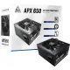 Блок питания Montech ATX 650W APX 650 80 PLUS WHITE (20+4pin) APFC 120mm fan 6xSATA Cab Manag RTL