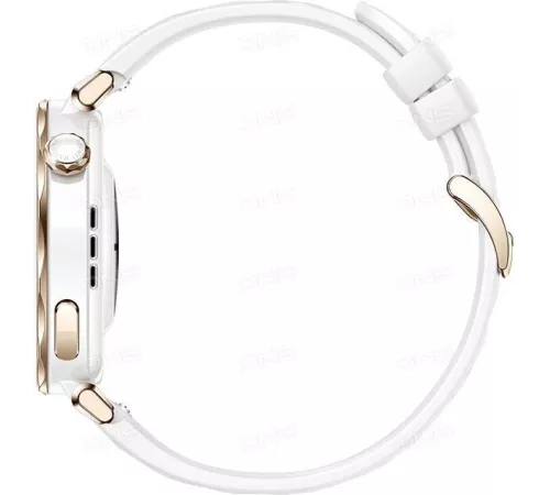 Смарт-часы Huawei Watch GT 5 Pro Jana-B29F 42.49мм 1.32" AMOLED корп.белый рем.белый разм.брасл.:120-190 мм (55020DGW)