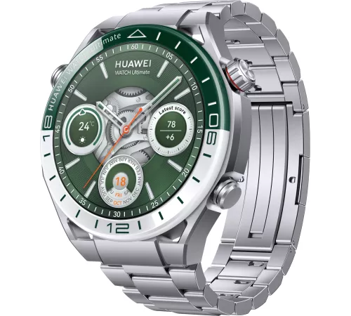 Смарт-часы Huawei Watch Ultimate Woods-B19 1.43" AMOLED корп.титановый серый рем.титан разм.брасл.:140-210мм (55020DSG)