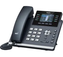 Телефон IP Yealink SIP-T44W черный