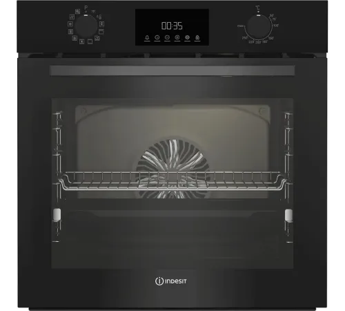 Духовой шкаф Электрический Indesit IBFTE 3841 BL черный Духовой шкаф Электрический Indesit IBFTE 3841 BL черный
