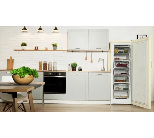 Морозильная камера Indesit DSZ 5175 E бежевый Морозильная камера Indesit DSZ 5175 E бежевый