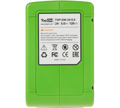 Батарея аккумуляторная TopON TOP-GW-24-5.0 24В 5Ач Li-Ion (103741)