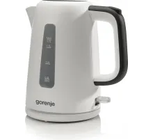 Чайник электрический Gorenje K17XG 1.7л. 2200Вт белый корпус: металл/пластик